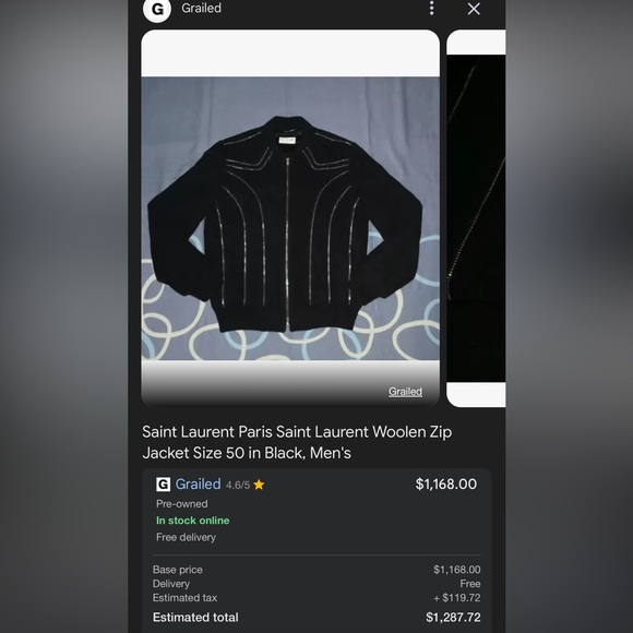 YSL Jacket
Size 50 - Picture 3 of 3